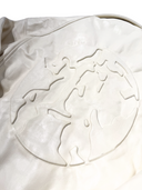 FINELLI White Globe Leather Jacket