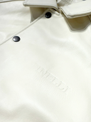 FINELLI White Globe Leather Jacket