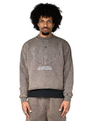 Heart Crewneck Brown