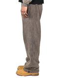 Washed Baggy Sweatpants Brown