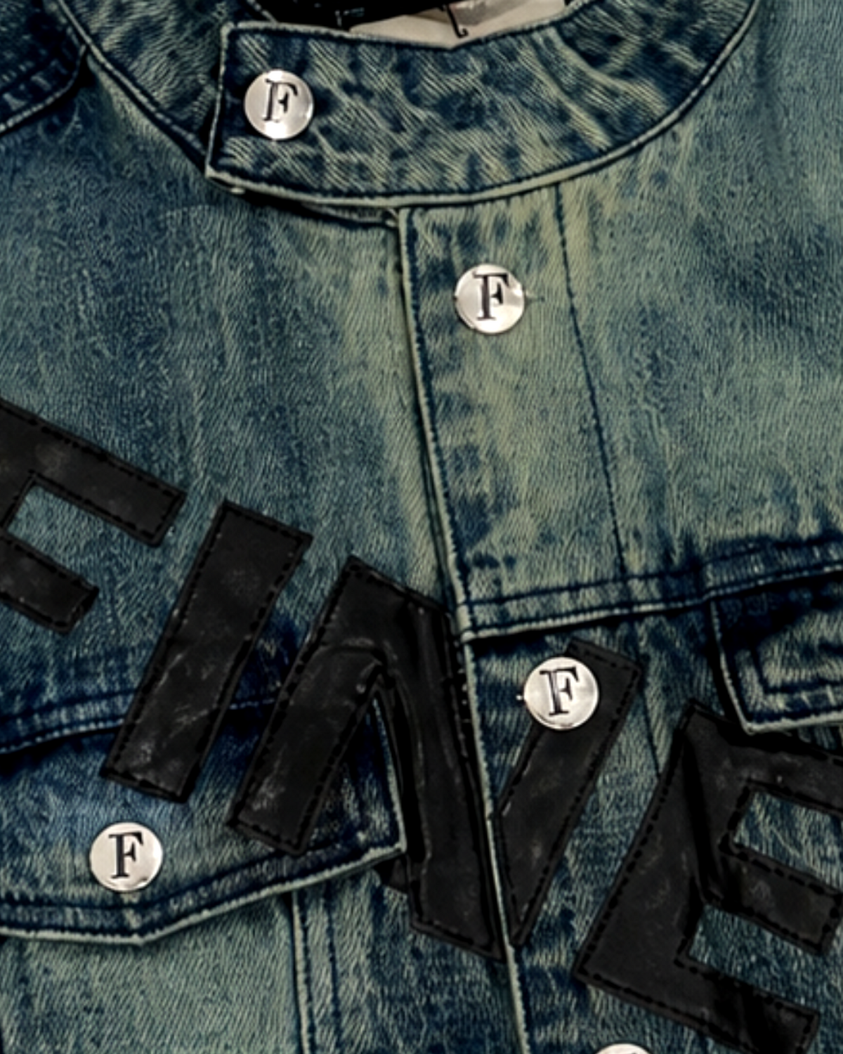 trucker denim Jacket – FINELLI streetwear jacket, detail 3