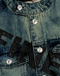 trucker denim Jacket – FINELLI streetwear jacket, detail 3