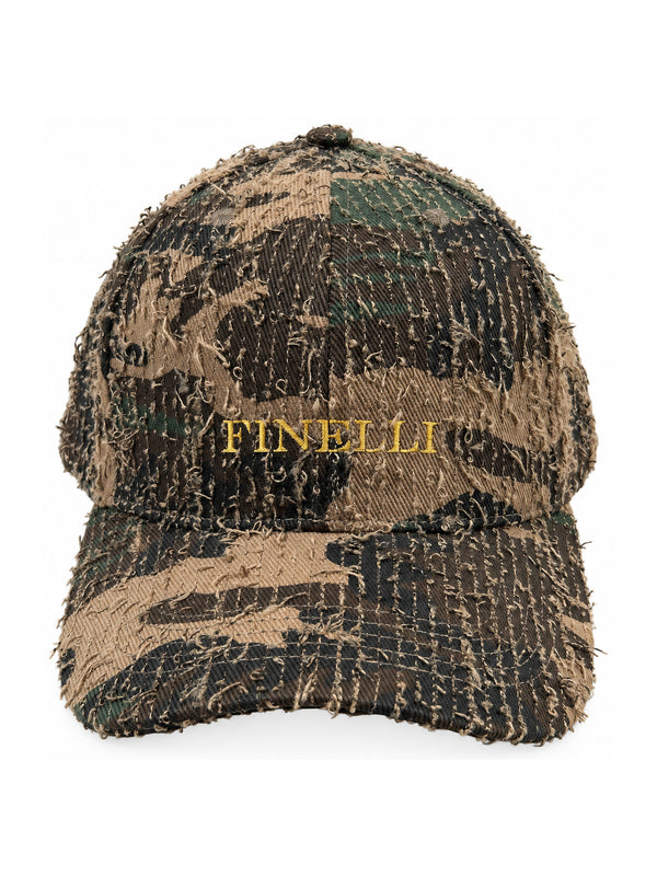 FINELLI Camo Cap – Vorderansicht auf weissem Hintergrund