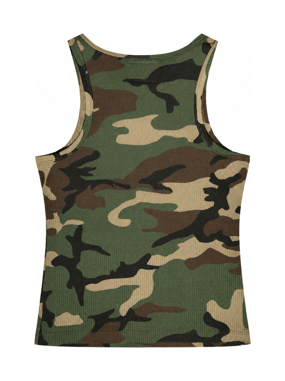 FINELLI Camo Tank Top – Rückseite auf weissem Hintergrund