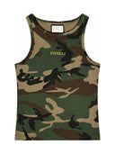 FINELLI Camo Tank Top – Vorderseite auf weissem Hintergrund