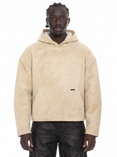 FINELLI Leather Hoodie – Lamin, zweite Vorderansicht, gerade Kataloghaltung