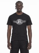 FINELLI Rockstar T-Shirt Schwarz – Vorderansicht am Model