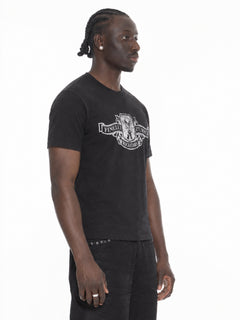 FINELLI Rockstar T-Shirt Schwarz – Seitenansicht am Model