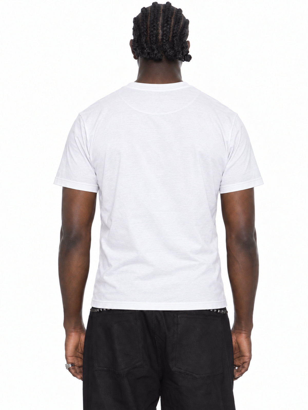 FINELLI Rockstar T-Shirt Weiss – Rückenansicht am Model