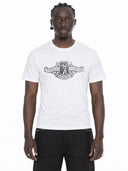 FINELLI Rockstar T-Shirt Weiss – Vorderansicht am Model