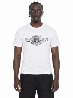 FINELLI Rockstar T-Shirt Weiss – Vorderansicht am Model