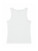 FINELLI White Tank Top – Rückseite auf weissem Hintergrund