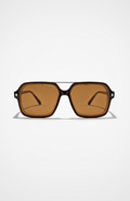 FINELLI Retro Brown Sunglasses