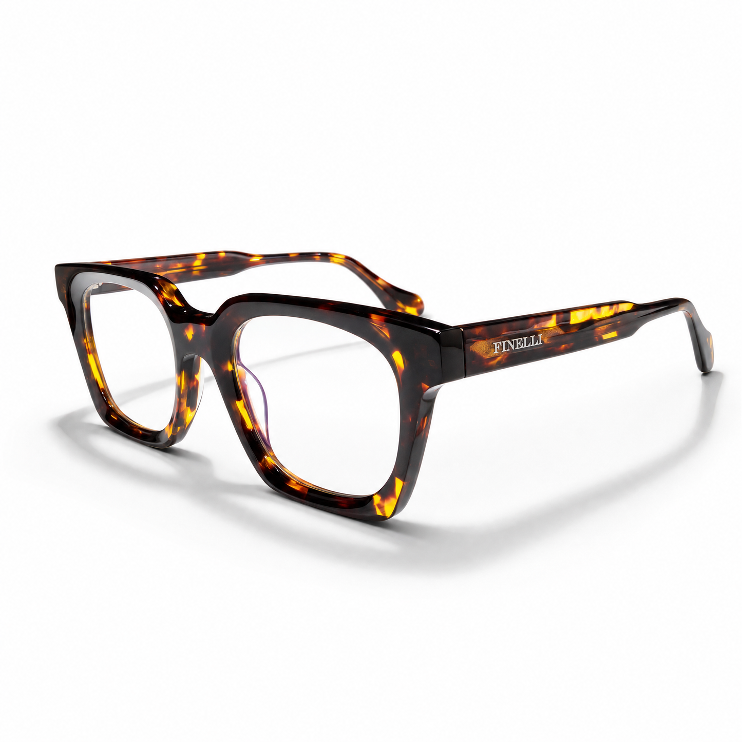 FINELLI Brown Oak Blue Light Glasses