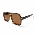 FINELLI Retro Brown Sunglasses