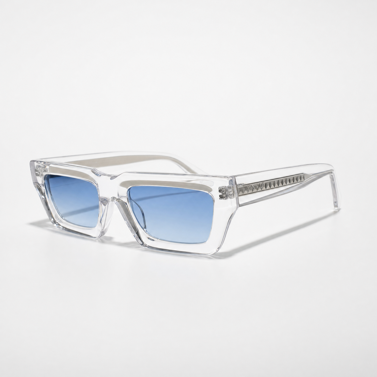 Clear Blue Glasses – FINELLI sunglasses, detail 2