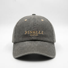 Zurich Cap Grey – FINELLI cap, back view