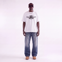 FINELLI Snake Denim Pants Deep Blue Tint