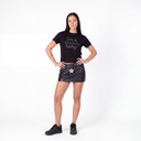 FINELLI Black Leather Skirt