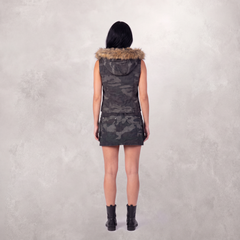 Camo Skirt – FINELLI streetwear skirt women, detail 2