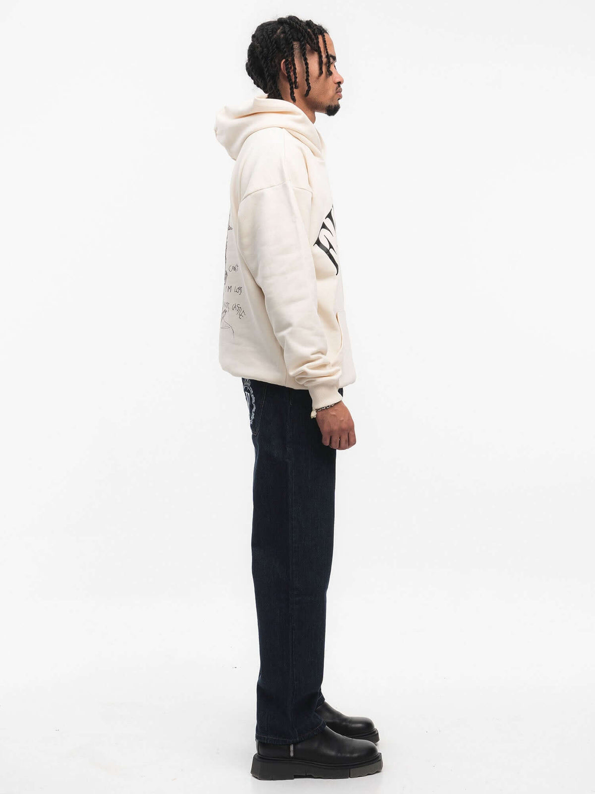 Lost in my Minds Castle Hoodie – FINELLI oversized hoodie, detail 3