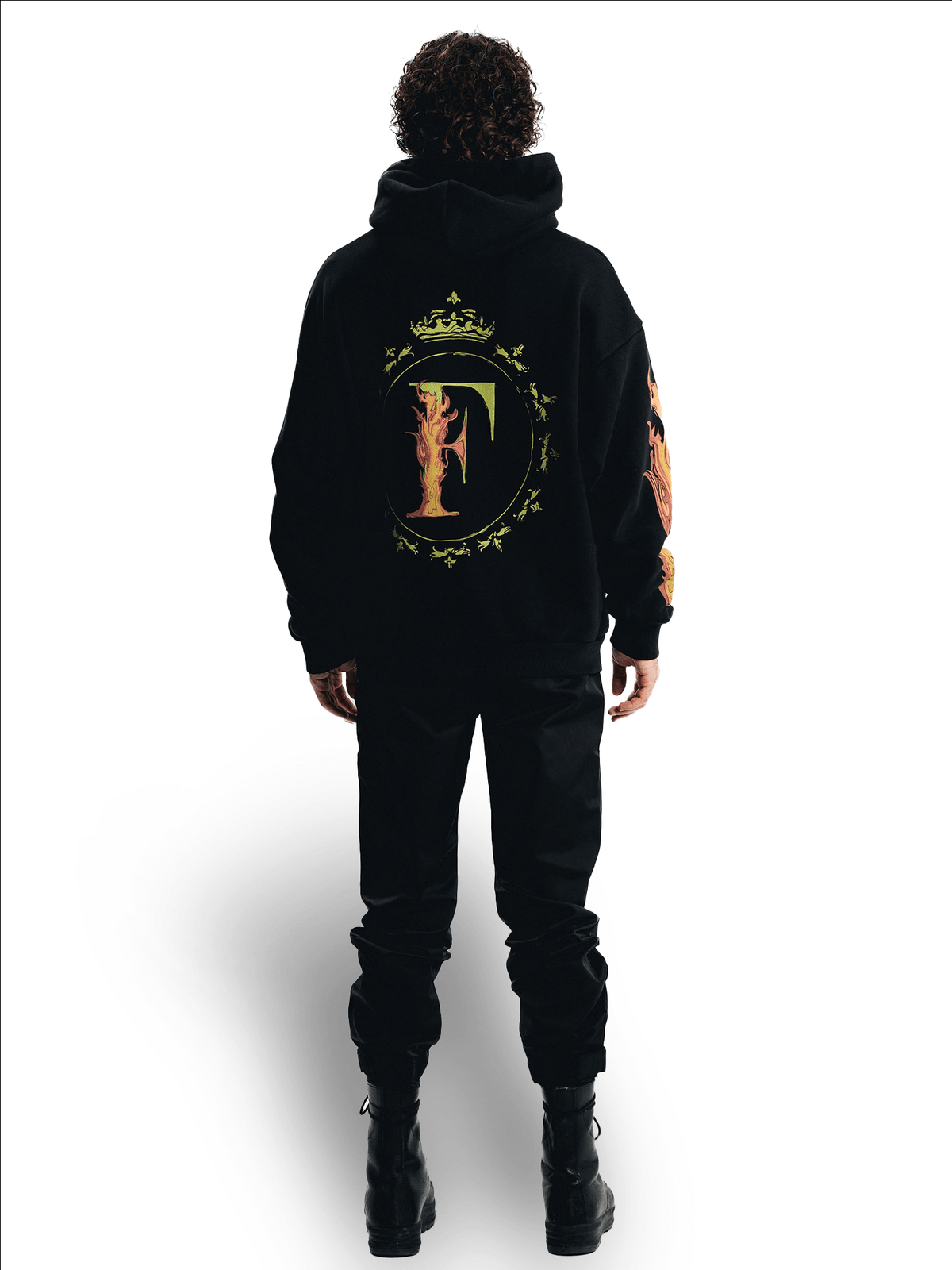 Don't let Money Poison you Hoodie – FINELLI oversized hoodie, front view