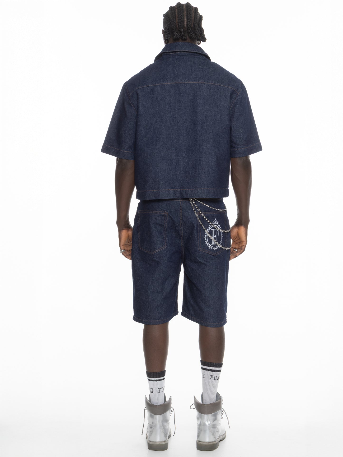 FINELLI Denim Carpenter Shorts