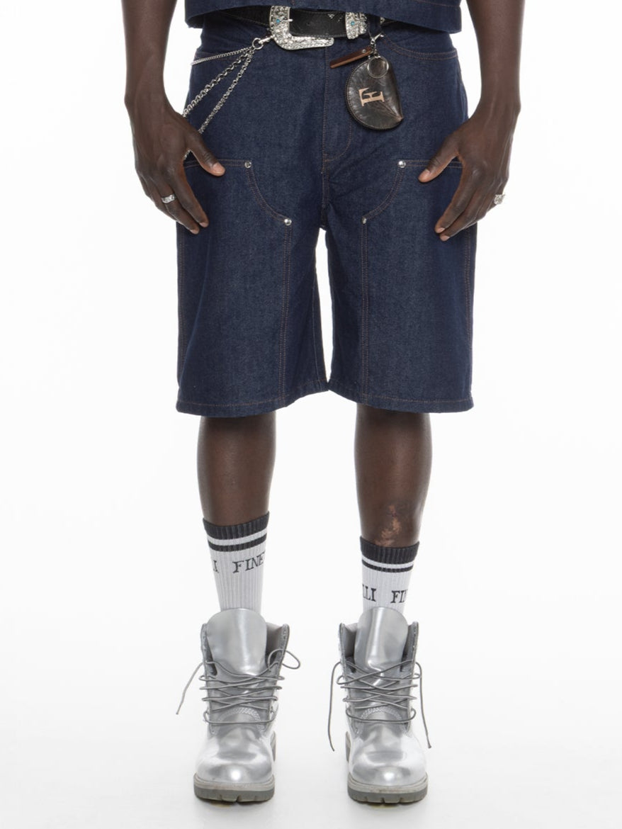 FINELLI Denim Carpenter Shorts