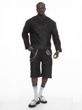 FINELLI Waxed Denim Shorts
