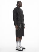 FINELLI Waxed Denim Shorts