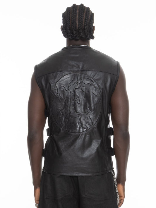 FINELLI Leather Vest