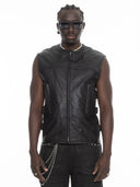 FINELLI Globe Leather Vest