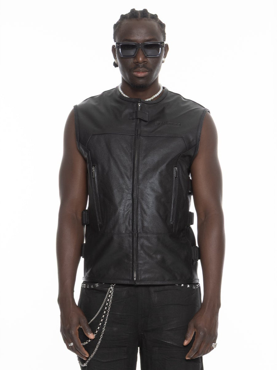 FINELLI Leather Vest