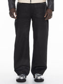 FINELLI Waxed Denim Pants
