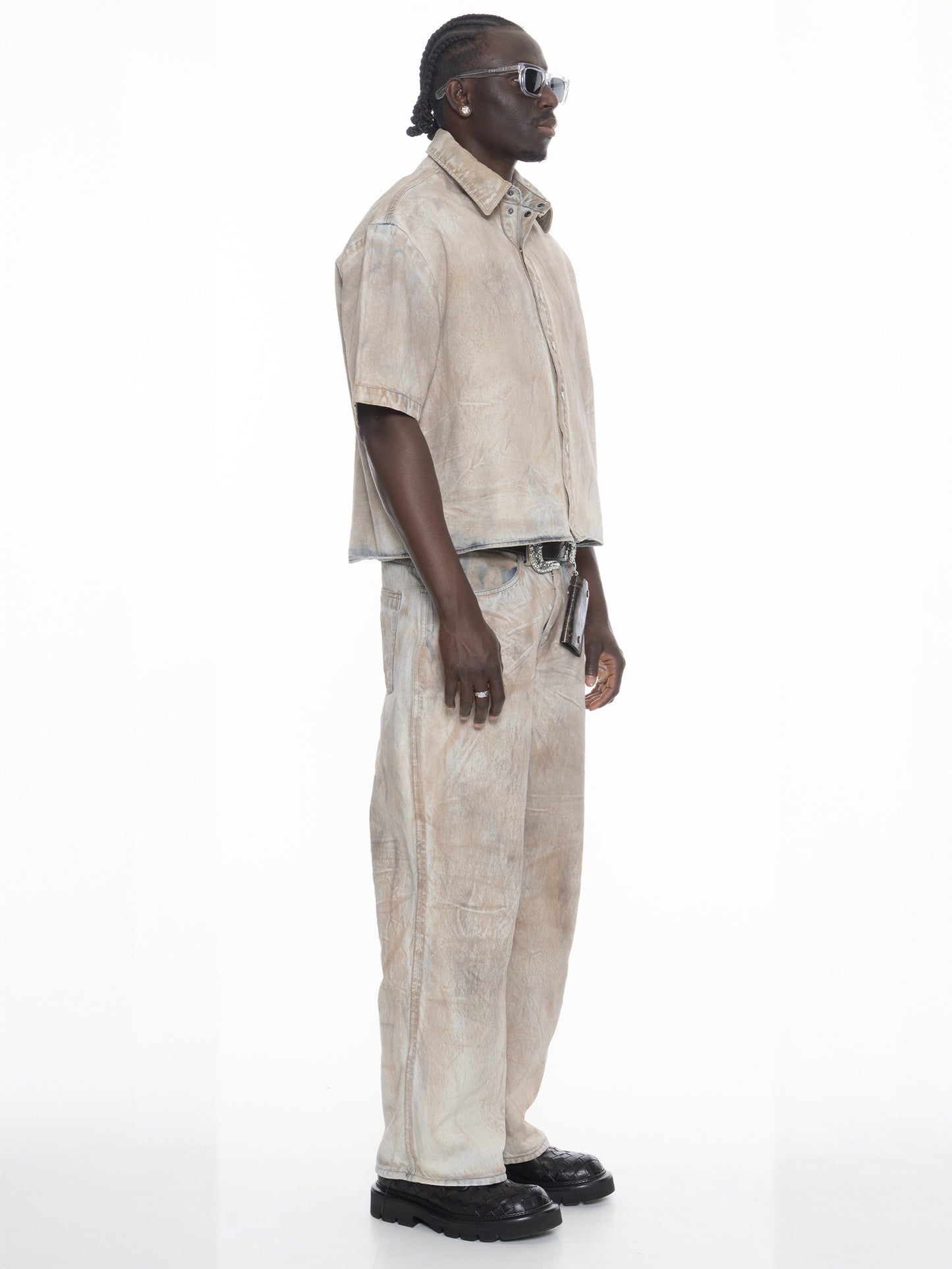 FINELLI Mud Wash Baggy Pants