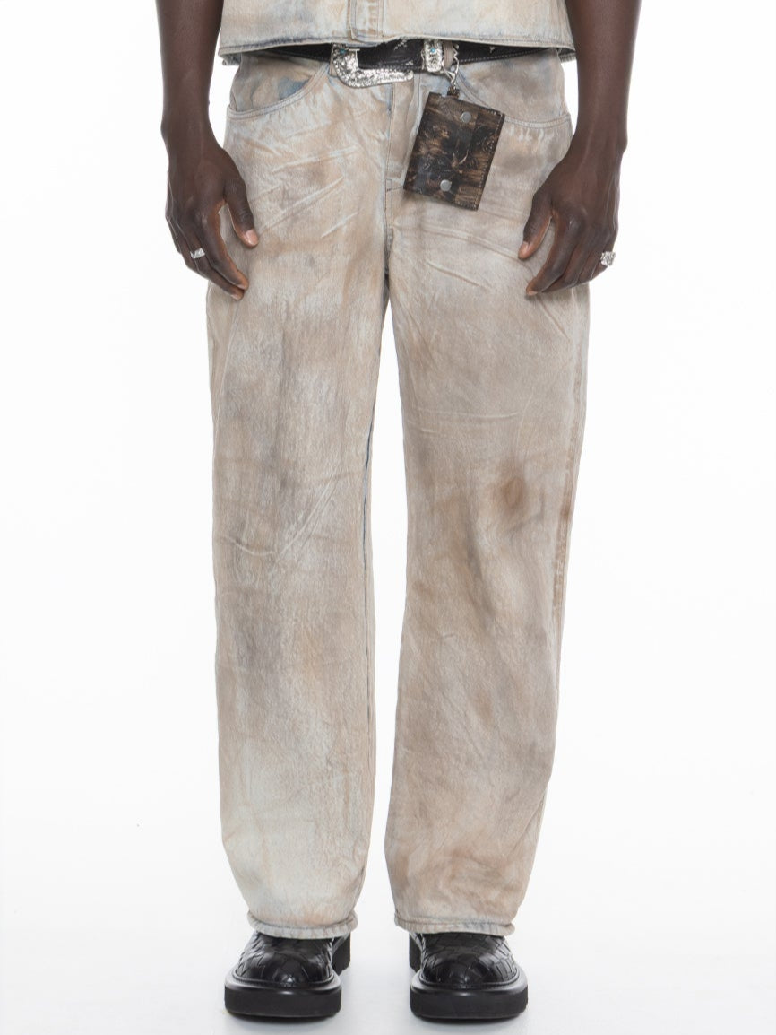 FINELLI Mud Wash Baggy Pants