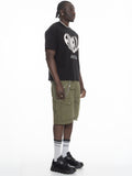 FINELLI Olive Cargo Shorts