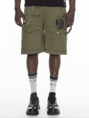 FINELLI Olive Cargo Shorts