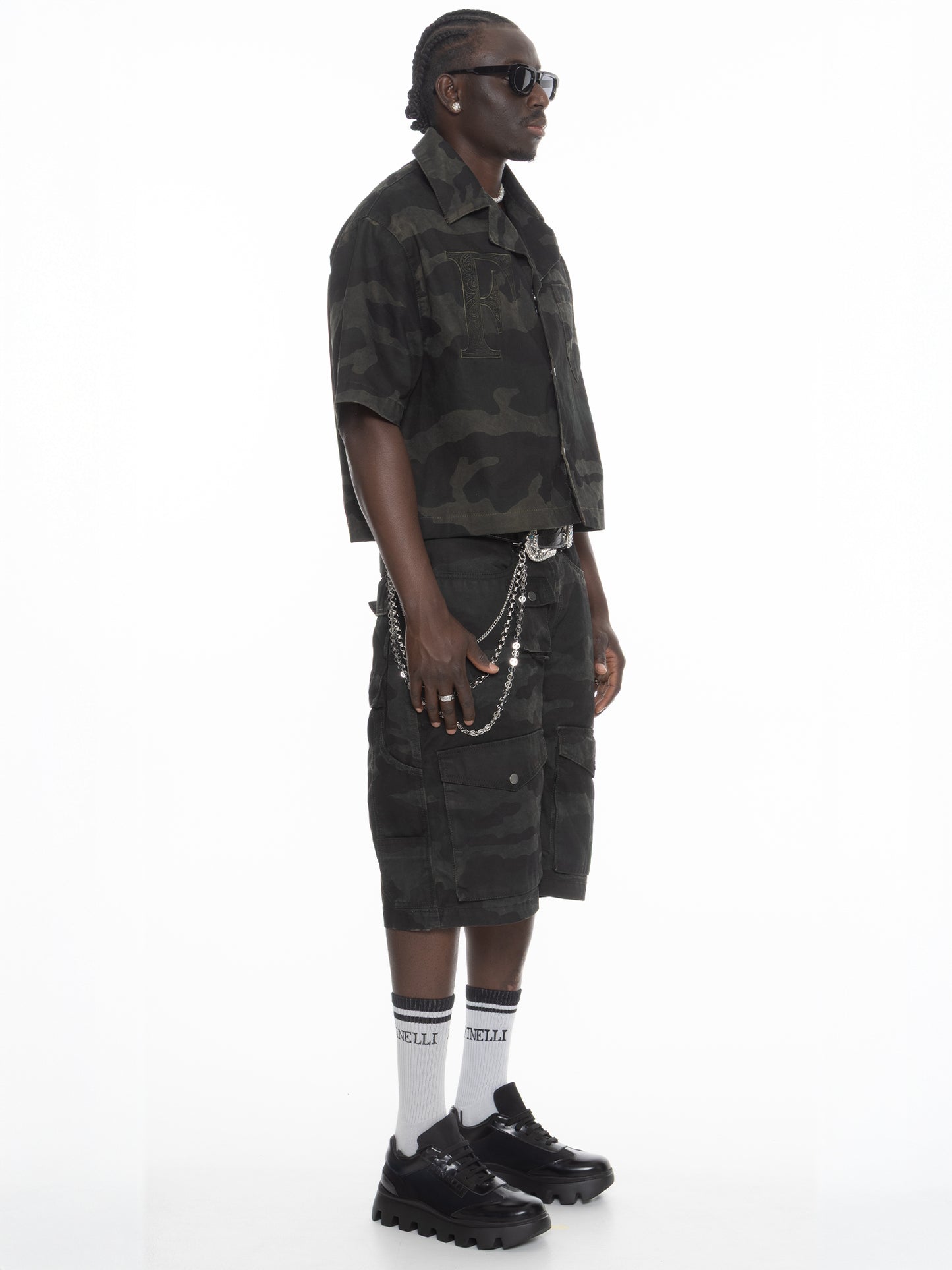 FINELLI Camo Cargo Shorts