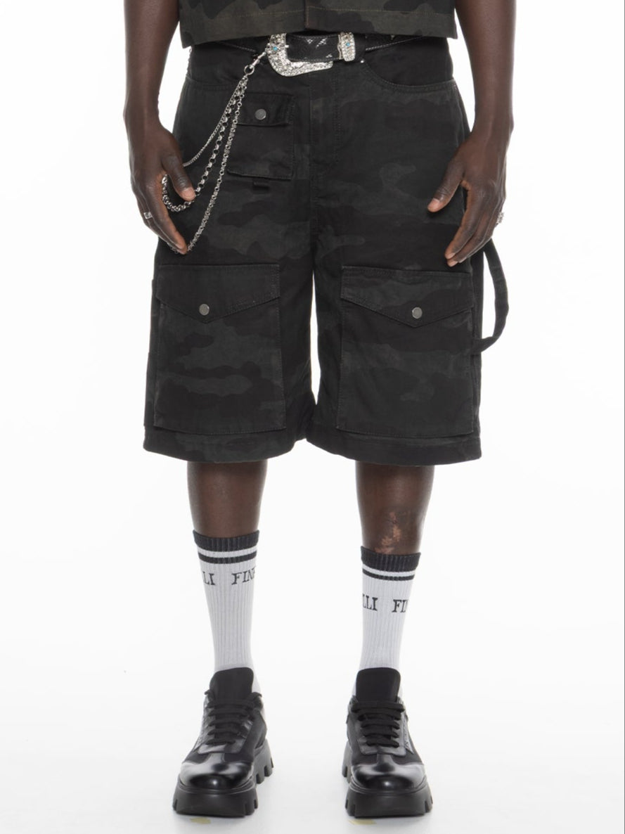 FINELLI Camo Cargo Shorts