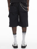 FINELLI Black Cargo Shorts