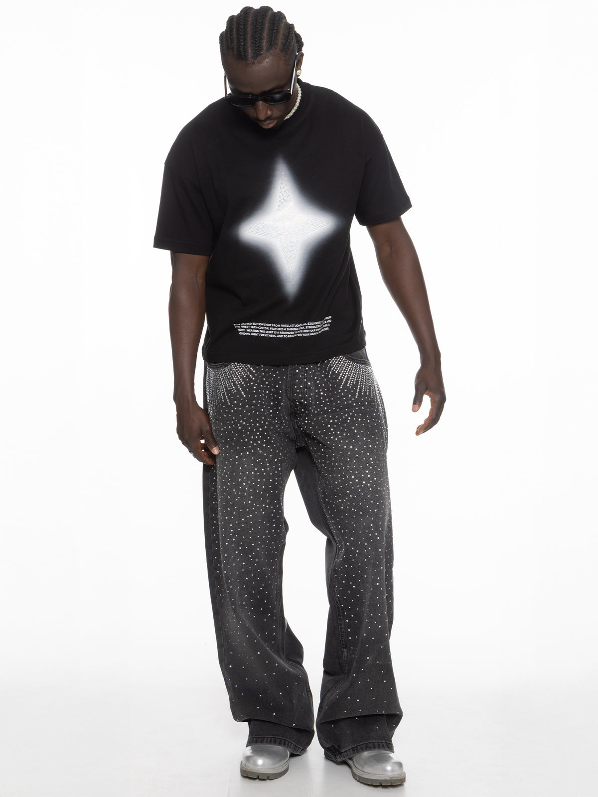 Star T-Shirt – FINELLI oversized t-shirt, detail 2
