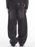 FINELLI Diamond Denim Pants black