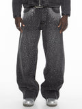 FINELLI Diamond Denim Pants black