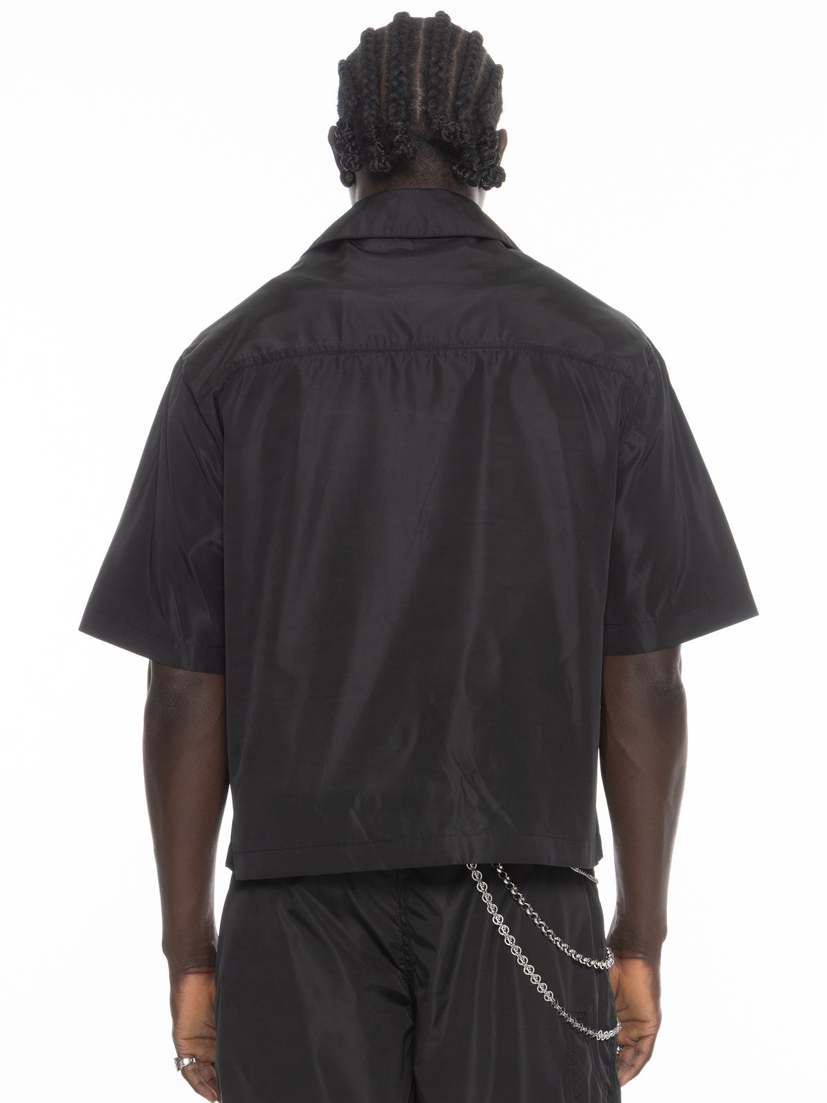 Nylon Summer Shirt – FINELLI oversized summer shirt, detail 2