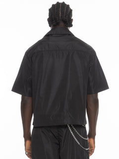 Nylon Summer Shirt – FINELLI oversized summer shirt, detail 2