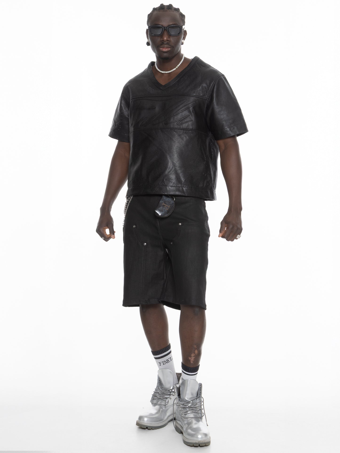 FINELLI Leather Jersey