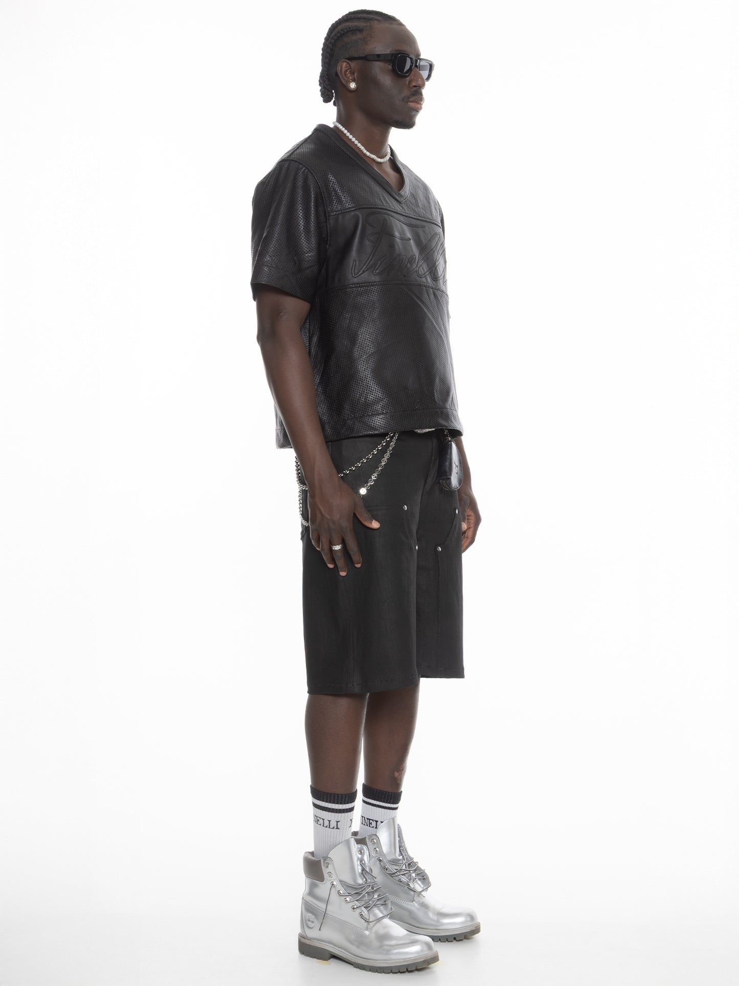 FINELLI Leather Jersey