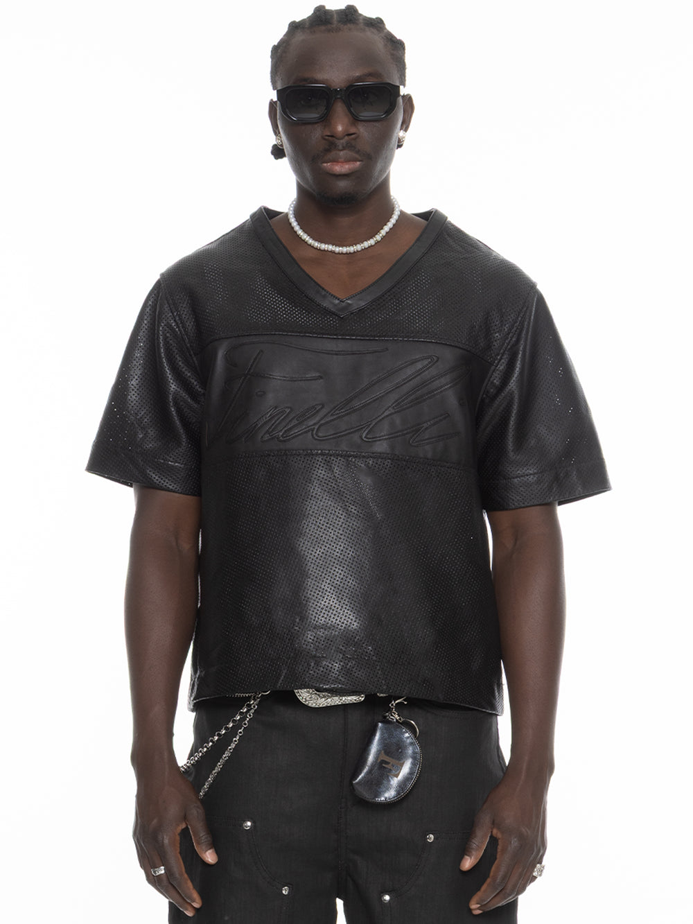 FINELLI Leather Jersey