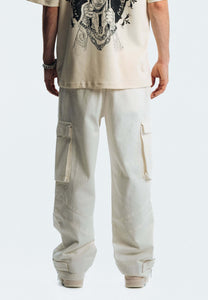 Creamwhite Cargos - Finelli